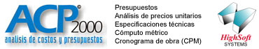 analisis de costos y presupuestos de obras